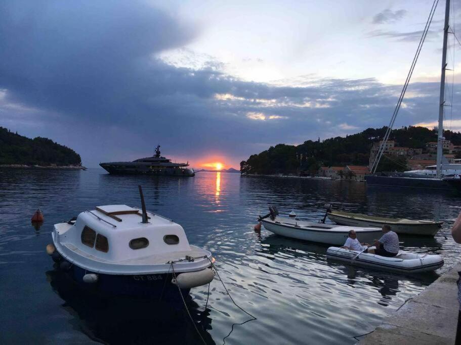 Lovely Split Level With Sea View, Pool, Free Parking And Wifi Lägenhet Cavtat